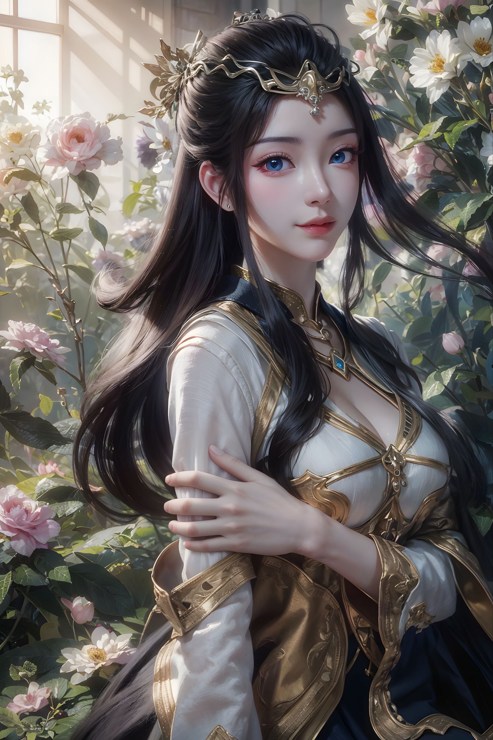 观众们开始