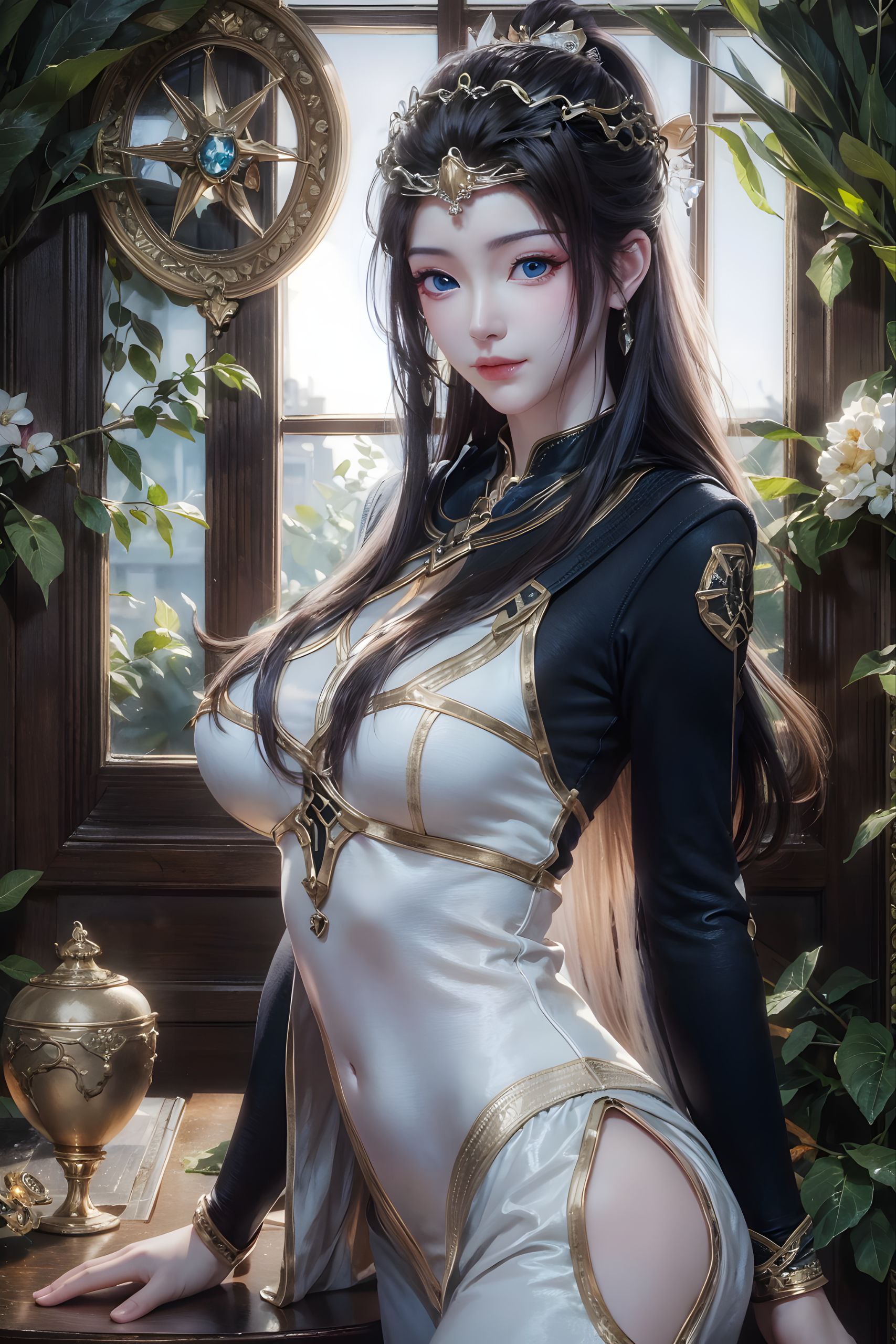 清晰地观看